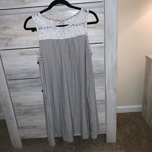Merona Striped Sundress w/ pockets